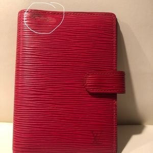Louis Vuitton Epi Agenda